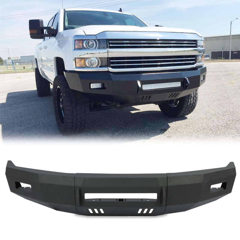 YIKATOO® Steel Front Bumper for 2008-2010 Ford F-250 F-350