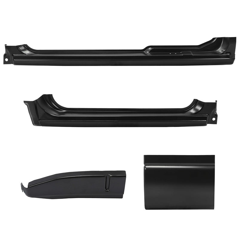 YIKATOO® Rocker Panels & Cab Corners For 1994-2004 Chevy S10 GMC Sonoma Extended Cab 3D