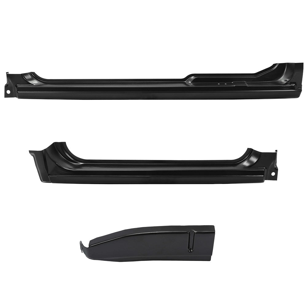 Rocker Panels & Cab Corners For 1994-2004 Chevy S10 GMC Sonoma Extended Cab 3D