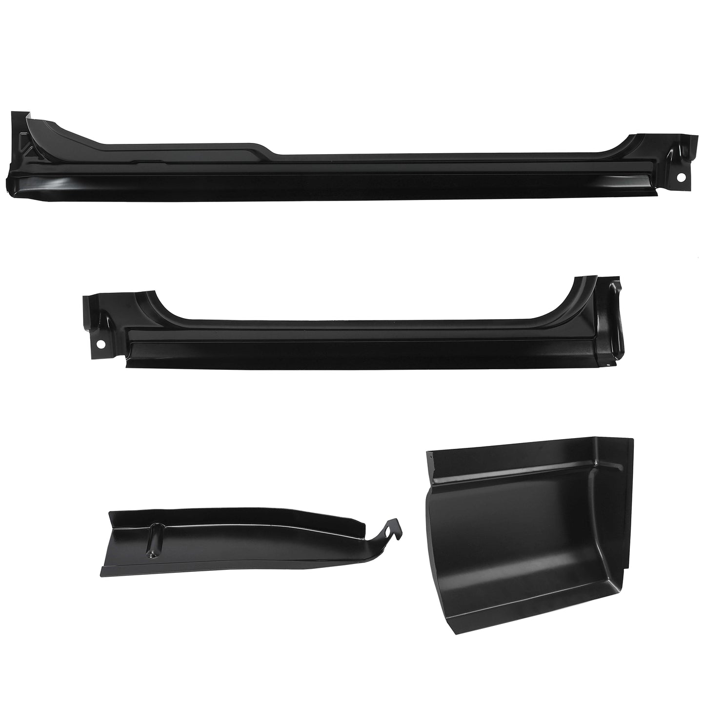 Rocker Panels & Cab Corners For 1994-2004 Chevy S10 GMC Sonoma Extended Cab 3D