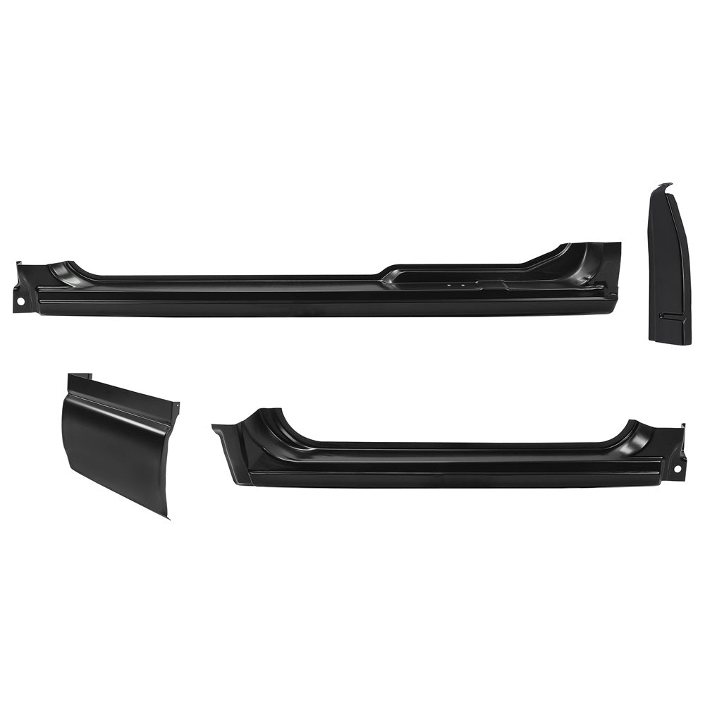 Rocker Panels & Cab Corners For 1994-2004 Chevy S10 GMC Sonoma Extended Cab 3D