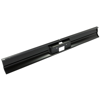 Steel Rear Roll Pan Bumper W/ License Light Compatible With 1967-1972 Chevy C10 Pickup Fleetside