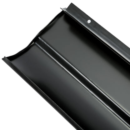 Steel Rear Roll Pan Bumper W/ License Light Compatible With 1967-1972 Chevy C10 Pickup Fleetside