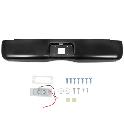 Fleetside Rear Roll Pan for 2007-2013 Silverado, w/License Light