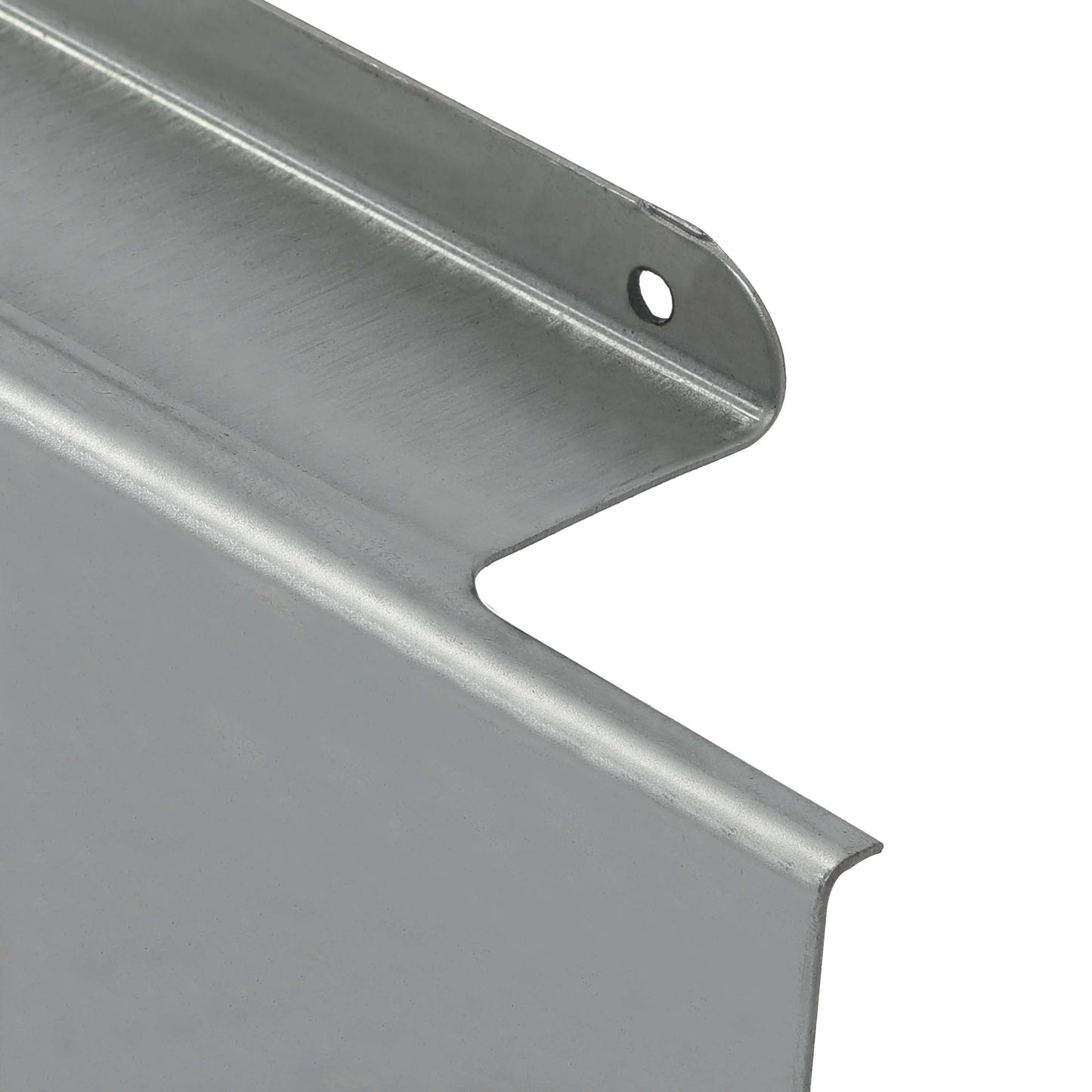 Steel Roll Pan Rollpan Bumper Compatible with 1967-1972 Ford F100 Fleetside w/License Plate Hole&Light