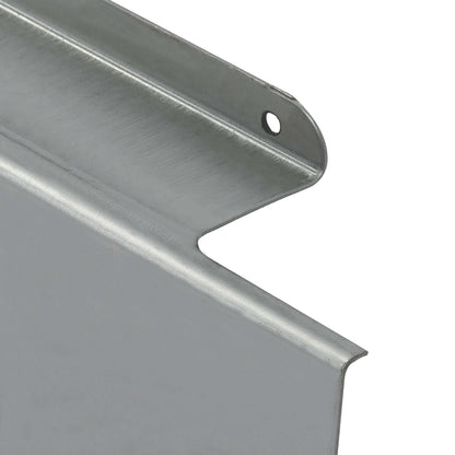 Steel Roll Pan Rollpan Bumper Compatible with 1967-1972 Ford F100 Fleetside w/License Plate Hole&Light