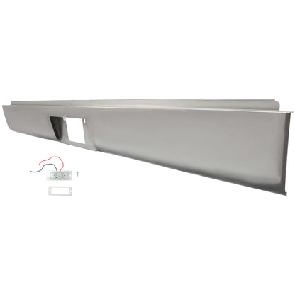 1972-1993 DODGE D150 PICKUP Steel Rollpan w/plate box Center & light Roll Pan