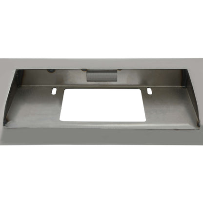 1972-1993 DODGE D150 PICKUP Steel Rollpan w/plate box Center & light Roll Pan