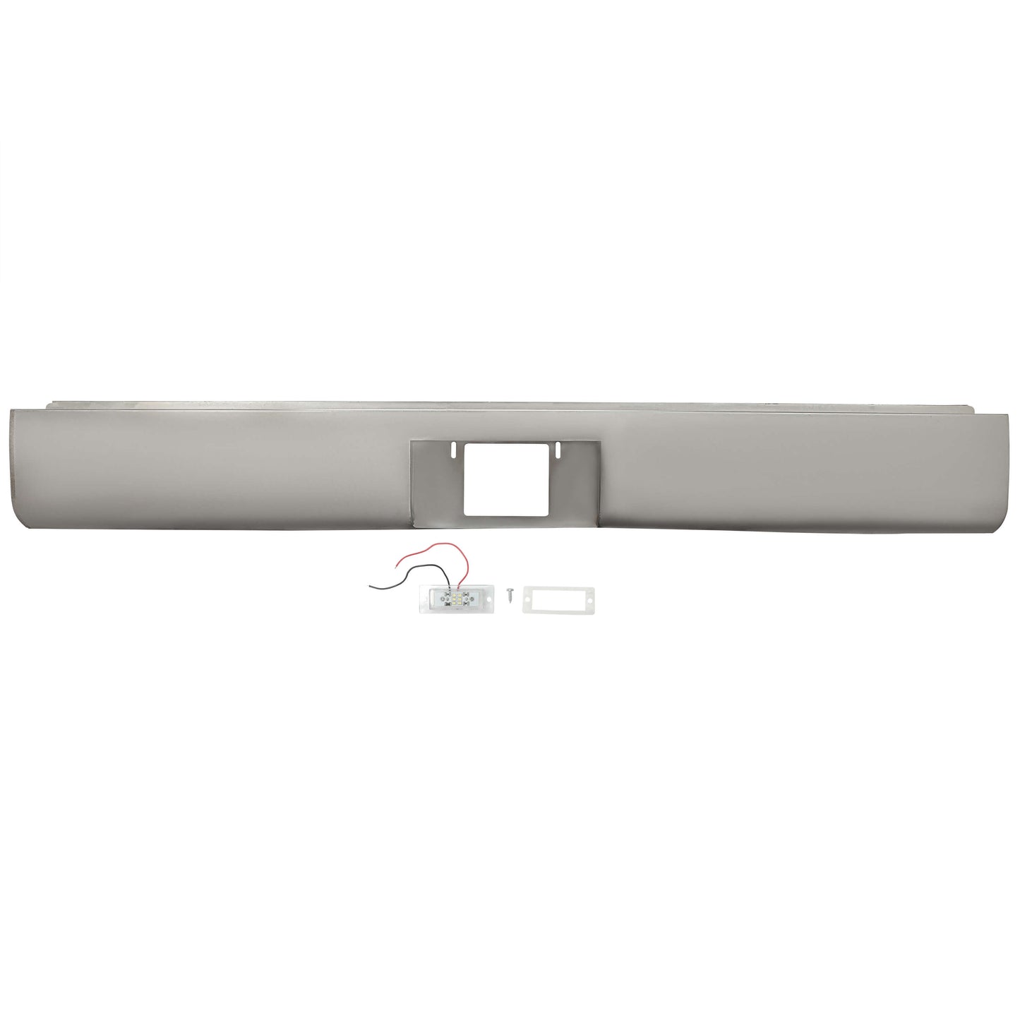 1972-1993 DODGE D150 PICKUP Steel Rollpan w/plate box Center & light Roll Pan