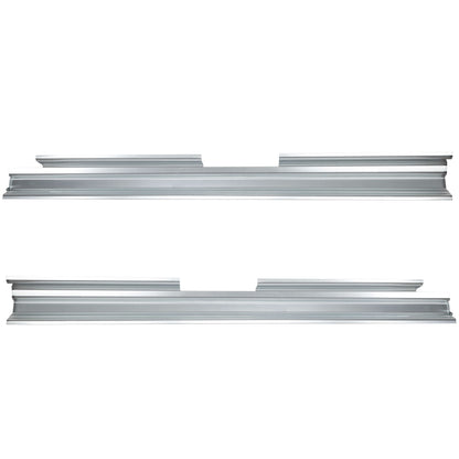 Silver Galvanized Outer Rocker Panel PAIR For 1984-1996 Comanche 4 Door