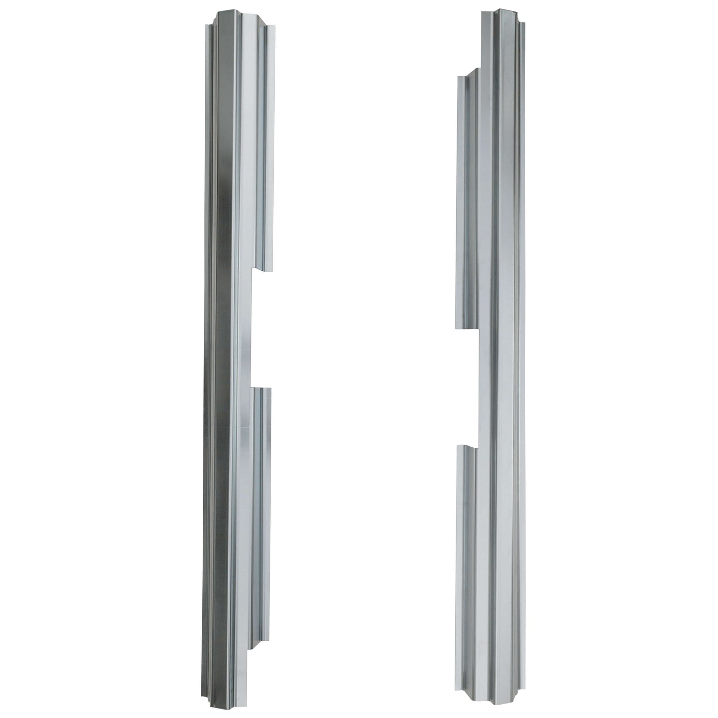 Silver Galvanized Outer Rocker Panel PAIR For 1984-1996 Comanche 4 Door