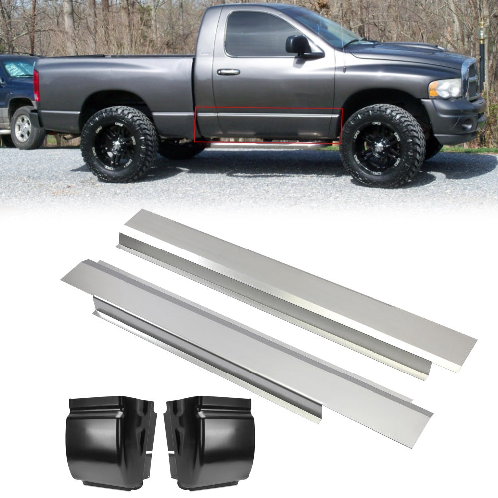 Rocker Panel Cab Corner Standard Cab For 2002-2008 Dodge Ram 1500 2003-2009 2500 3500