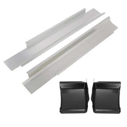 Rocker Panel Cab Corner Standard Cab For 2002-2008 Dodge Ram 1500 2003-2009 2500 3500