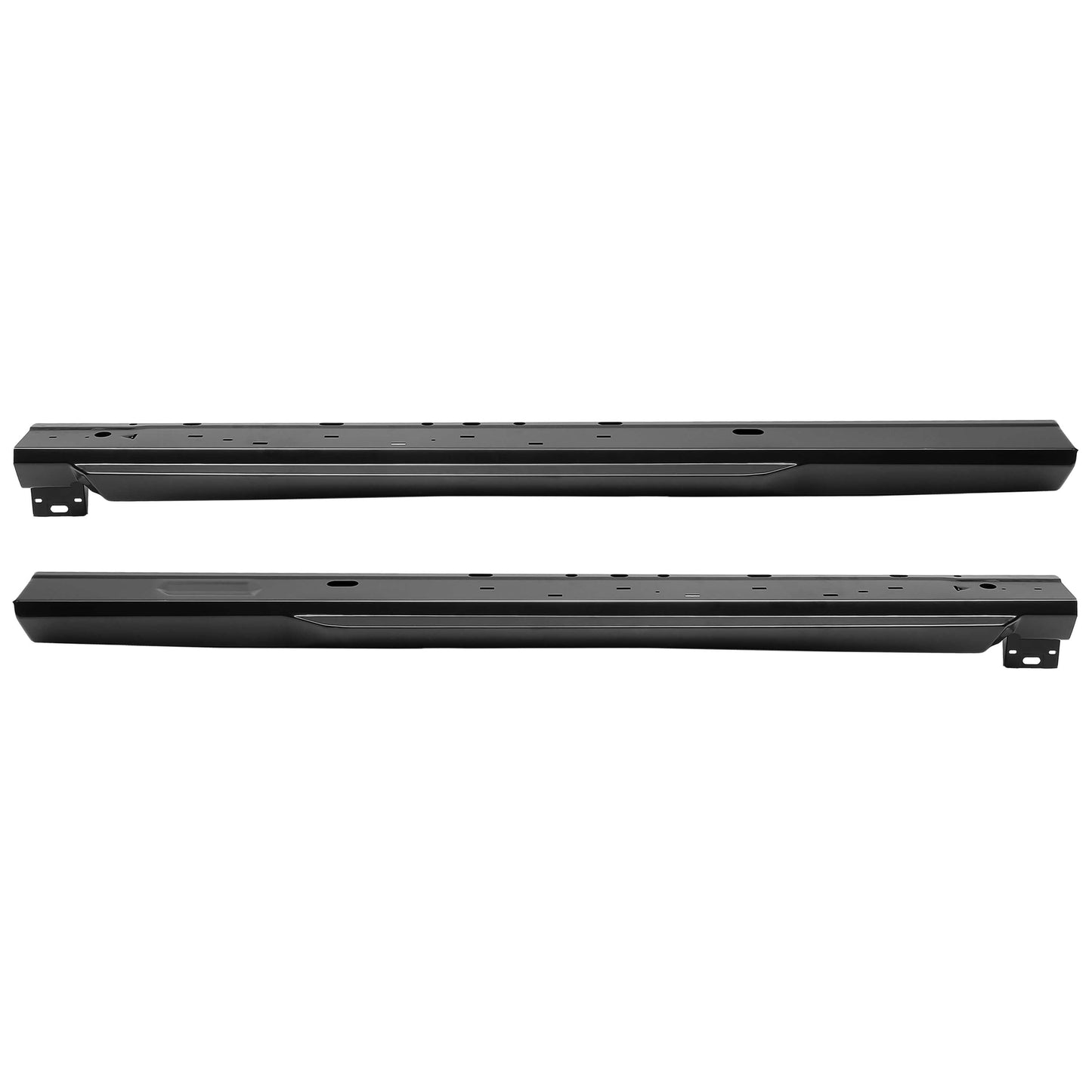 1 Pair Black Steel Rocker Panels FOR 1993-2011 Ford Ranger 2 DOOR Extended Cab