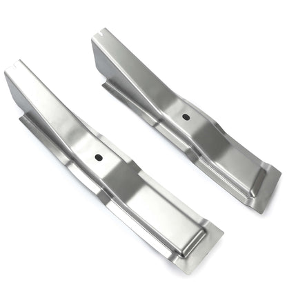 FRONT Left & Right CAB SUPPORT Silver STEEL For 1957-1960 FORD F100