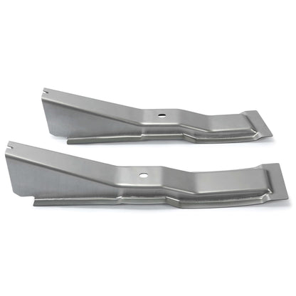 FRONT Left & Right CAB SUPPORT Silver STEEL For 1957-1960 FORD F100