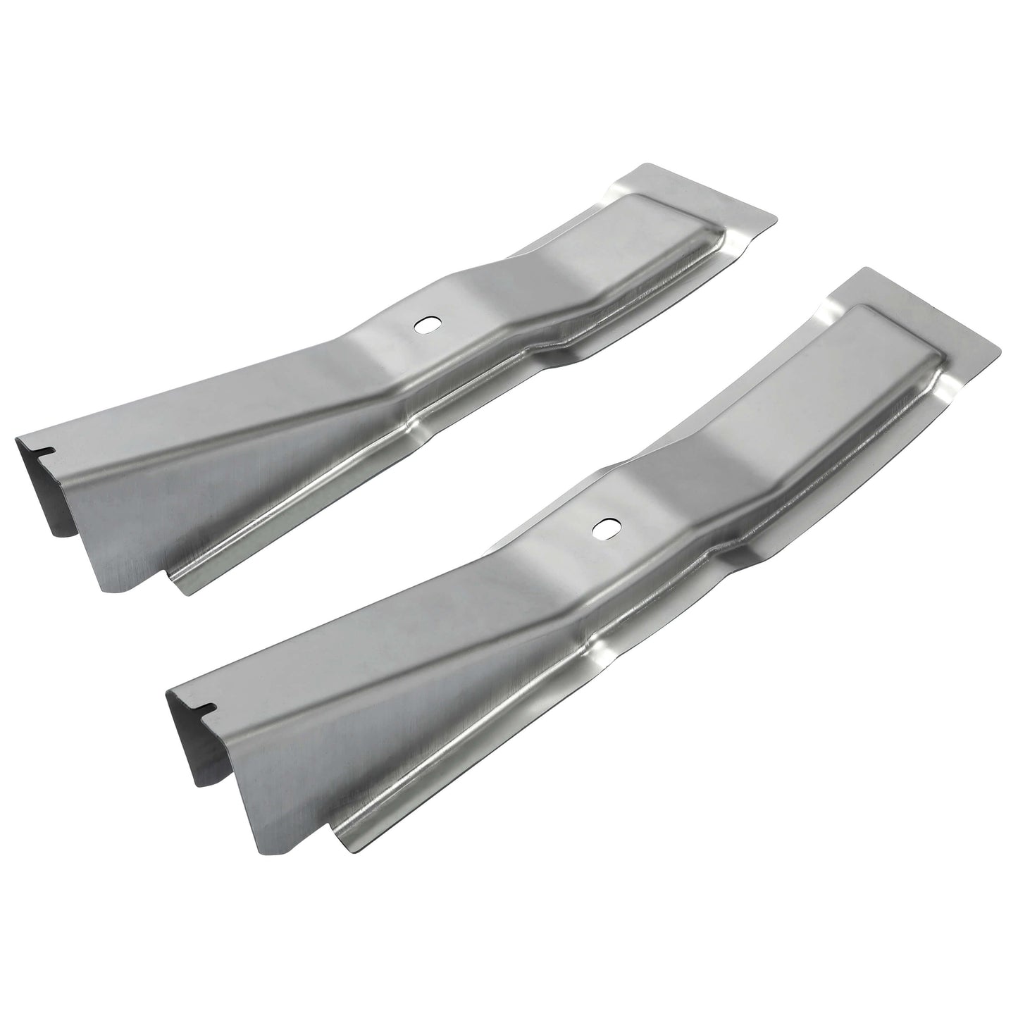 FRONT Left & Right CAB SUPPORT Silver STEEL For 1957-1960 FORD F100