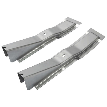 FRONT Left & Right CAB SUPPORT Silver STEEL For 1957-1960 FORD F100