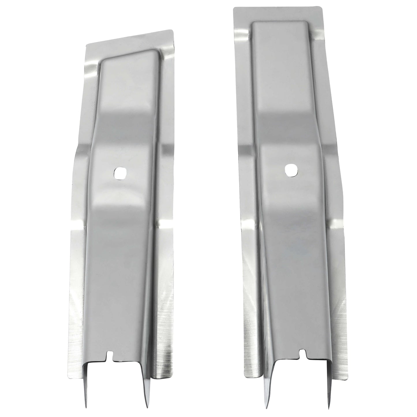 FRONT Left & Right CAB SUPPORT Silver STEEL For 1957-1960 FORD F100