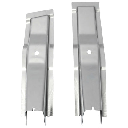 FRONT Left & Right CAB SUPPORT Silver STEEL For 1957-1960 FORD F100