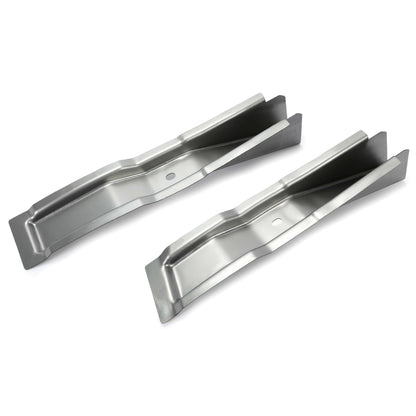 FRONT Left & Right CAB SUPPORT Silver STEEL For 1957-1960 FORD F100