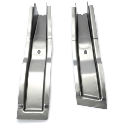 FRONT Left & Right CAB SUPPORT Silver STEEL For 1957-1960 FORD F100