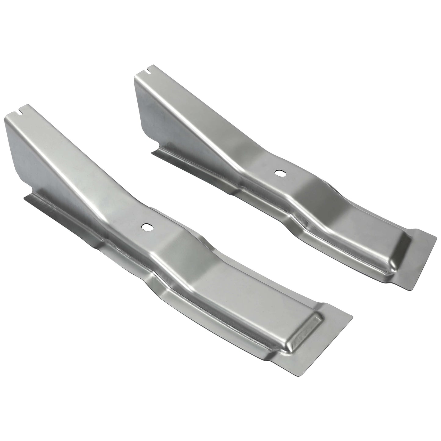 FRONT Left & Right CAB SUPPORT Silver STEEL For 1957-1960 FORD F100