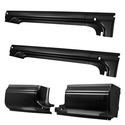 Rocker Panel & Cab Corner Kit FOR 1997-2004 Dodge Dakota 2 door Extended/Club Cab