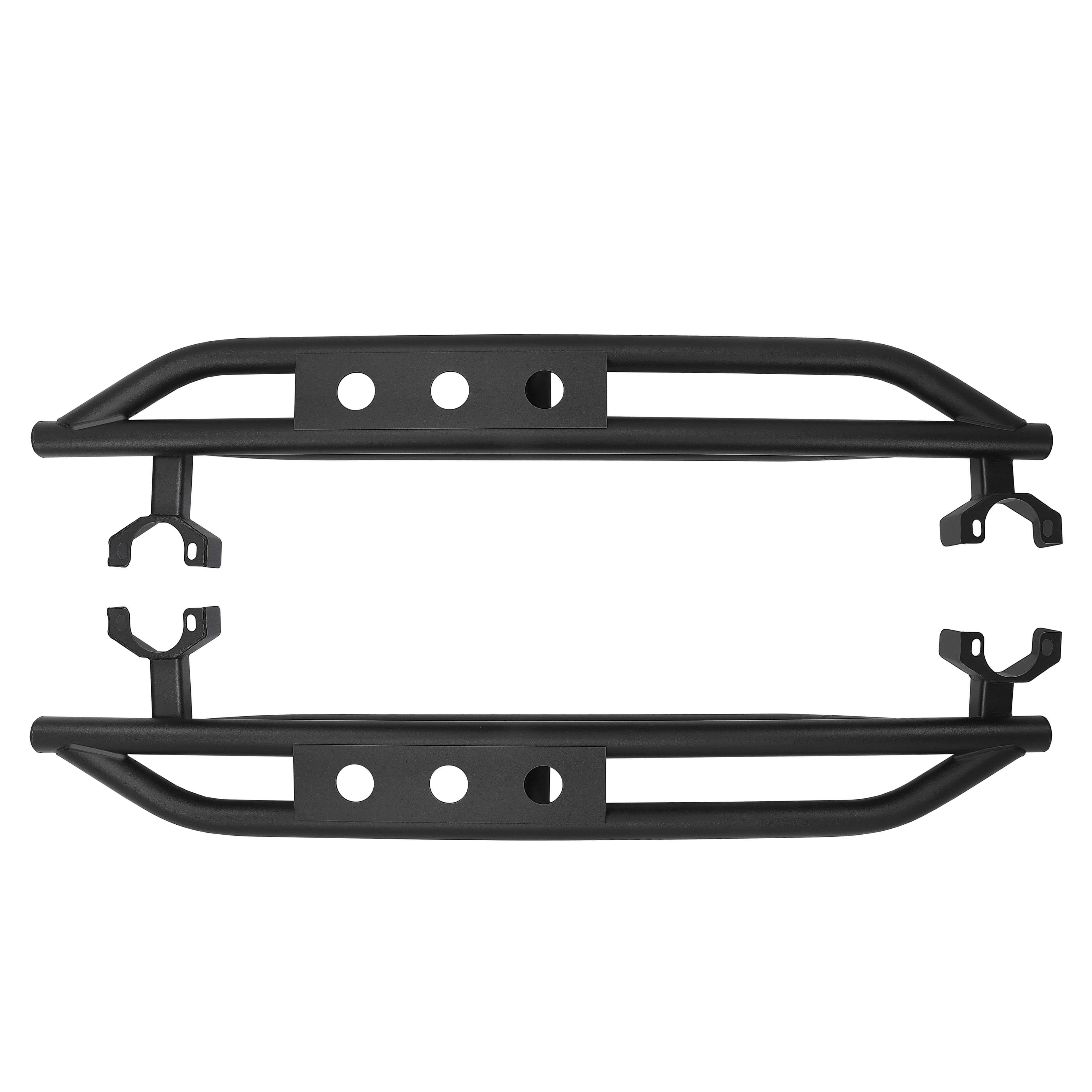 Rock Sliders Nerf Bars Running Board Rail Step for 2007-2018 Jeep Wrangler JK 2 Door