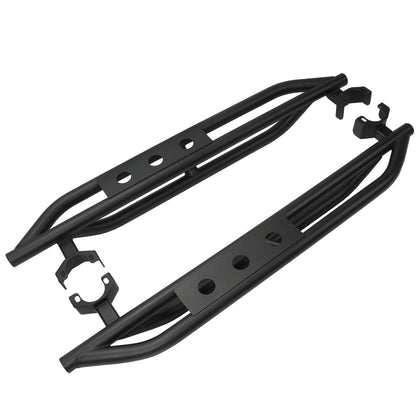 Rock Sliders Nerf Bars Running Board Rail Step for 2007-2018 Jeep Wrangler JK 2 Door