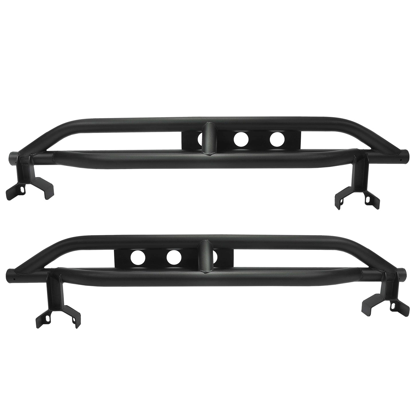 Rock Sliders Nerf Bars Running Board Rail Step for 2007-2018 Jeep Wrangler JK 2 Door