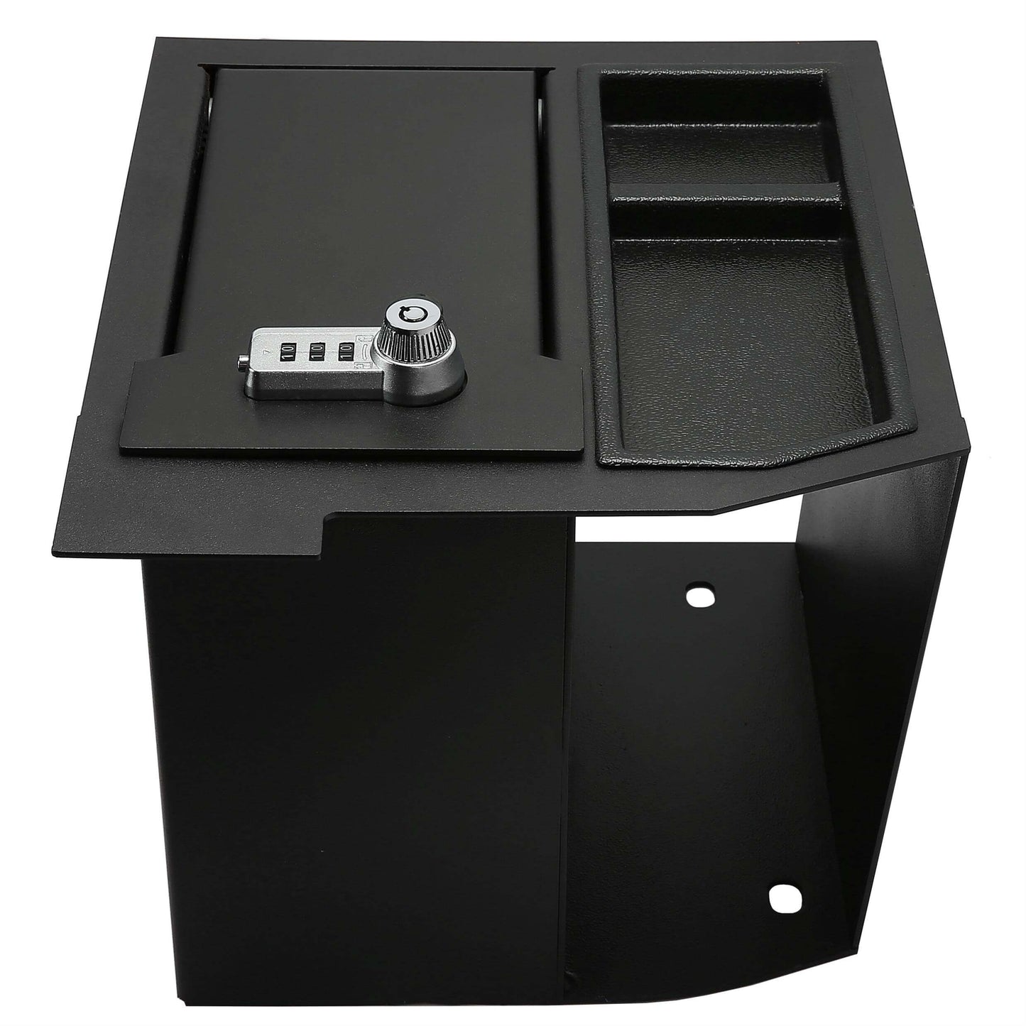 Center Console Safe Metal Storage Box For Toyota Sequoia 2008-2021 & Tundra 2007-2013