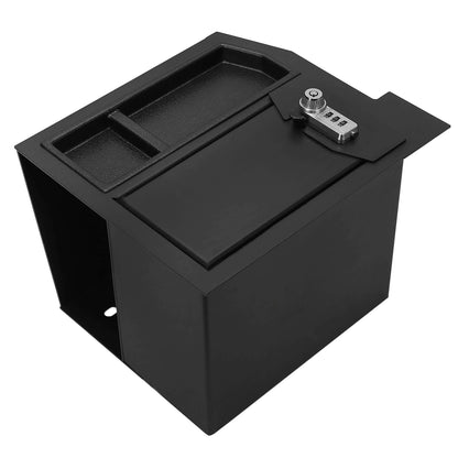Center Console Safe Metal Storage Box For Toyota Sequoia 2008-2021 & Tundra 2007-2013