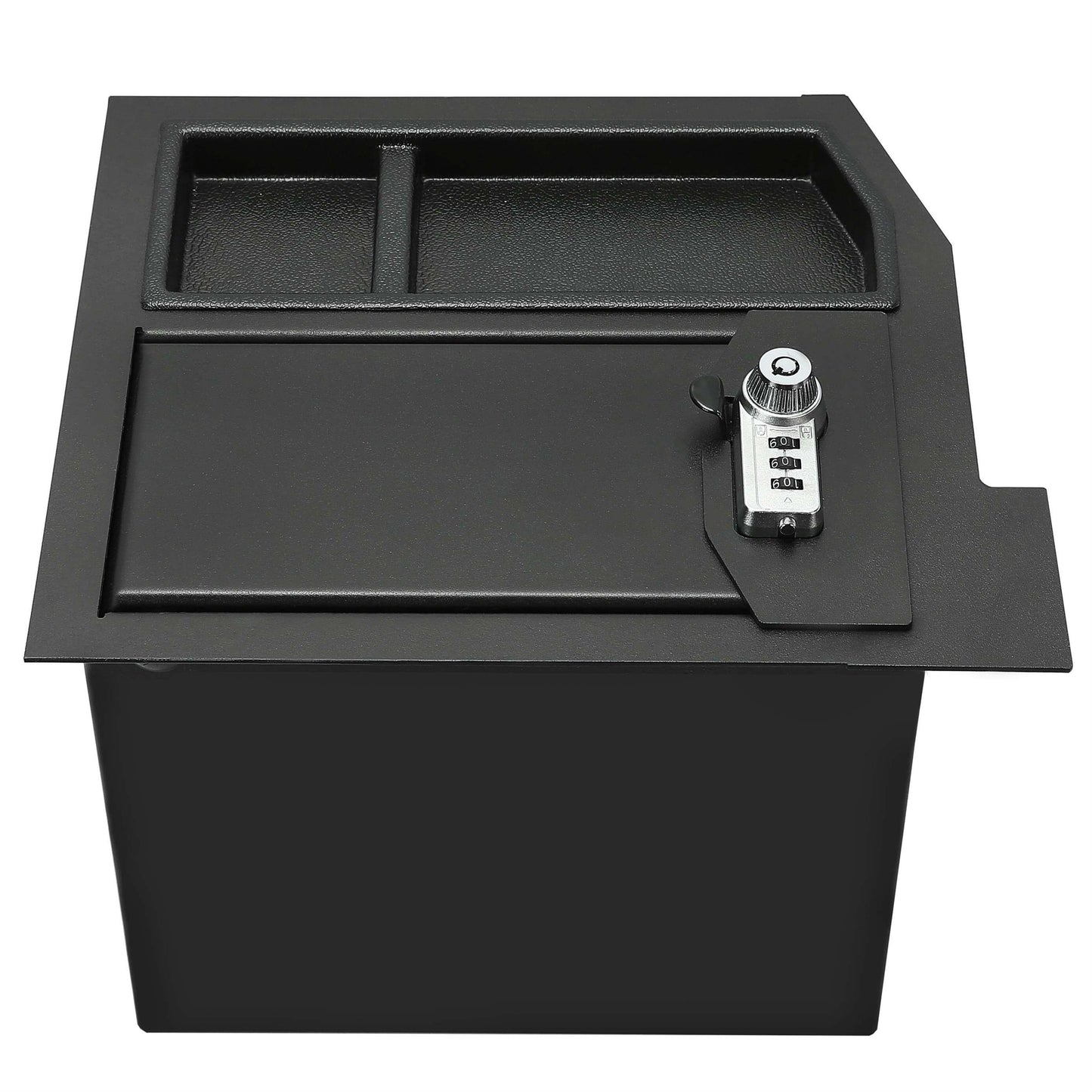 Center Console Safe Metal Storage Box For Toyota Sequoia 2008-2021 & Tundra 2007-2013