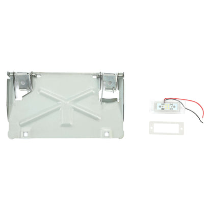 Roll Pan & Hidden Hitch Kit Compatible with 1999-2006 Silverado & GMC Sierra Pickup Trucks with Light & Flip Down