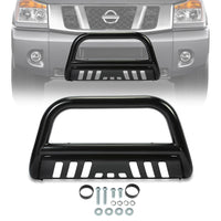 Load image into Gallery viewer, YIKATOO® Bumper Bull Bar Tubing Front Grille Brush Guard Compatible with 2005-2015 Nissan Armada 2004-2015 Nissan Titan -junior
