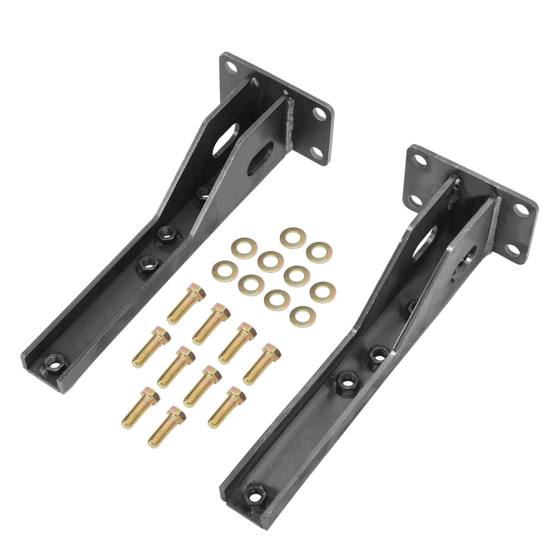YIKATOO® 2Pcs Upgrated Rear Bumper Brackets Support Fits for 1986-2001 Jeep Cherokee XJ