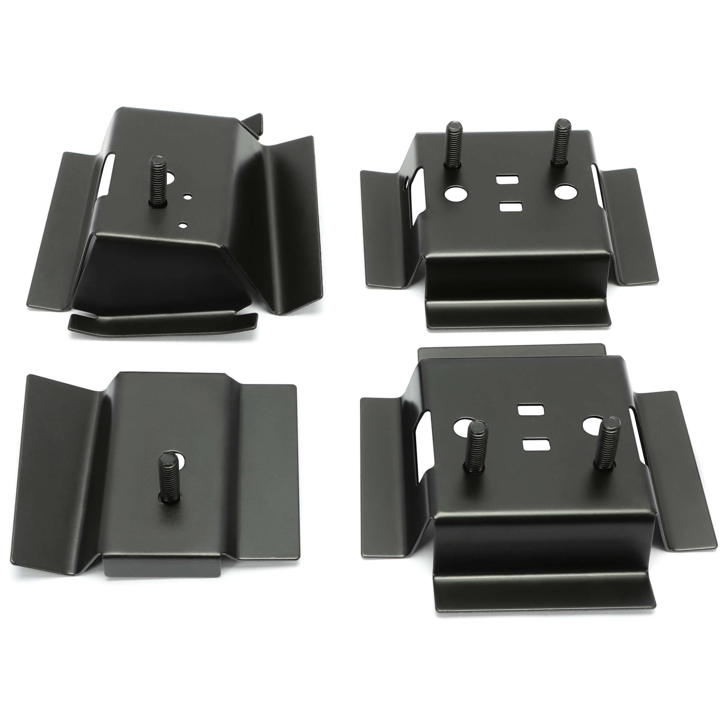 Bucket Seat Rail Mounting Brackets Set of 4 For 1978-1988 G-body vehicle