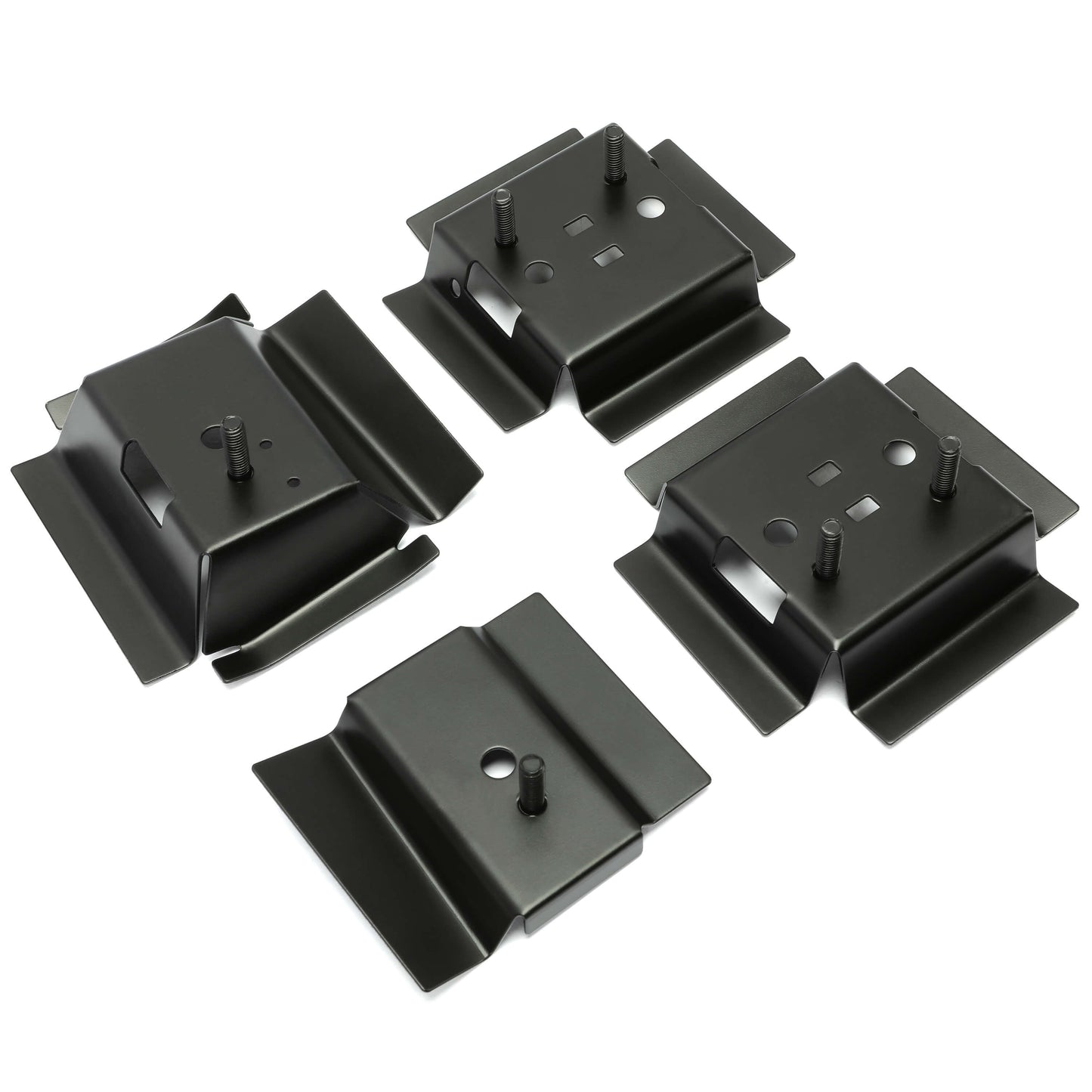 Bucket Seat Rail Mounting Brackets Set of 4 For 1978-1988 G-body vehicle