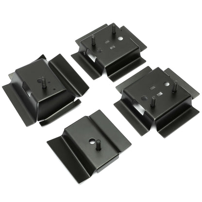 Bucket Seat Rail Mounting Brackets Set of 4 For 1978-1988 G-body vehicle