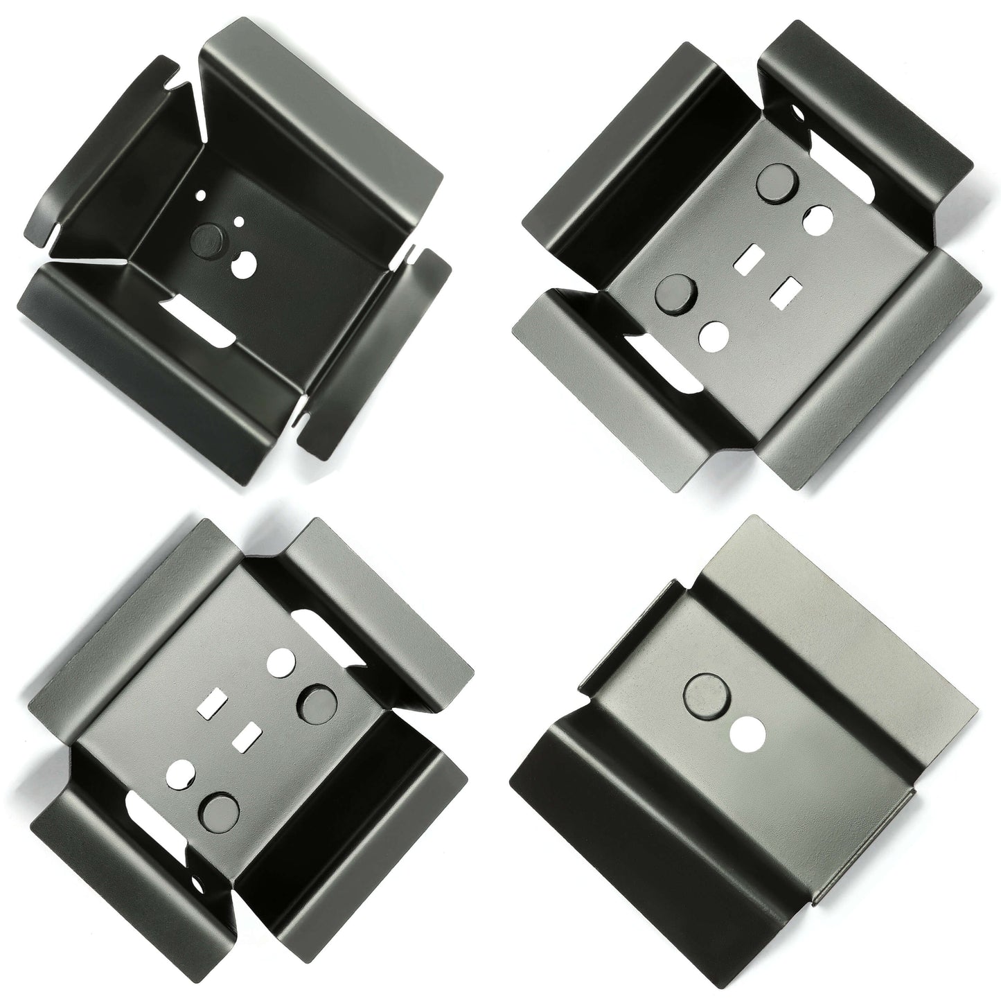 Bucket Seat Rail Mounting Brackets Set of 4 For 1978-1988 G-body vehicle