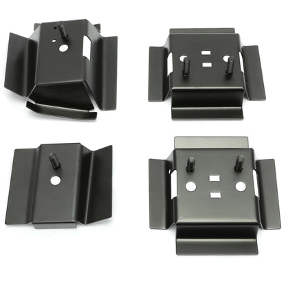 Bucket Seat Rail Mounting Brackets Set of 4 For 1978-1988 G-body vehicle