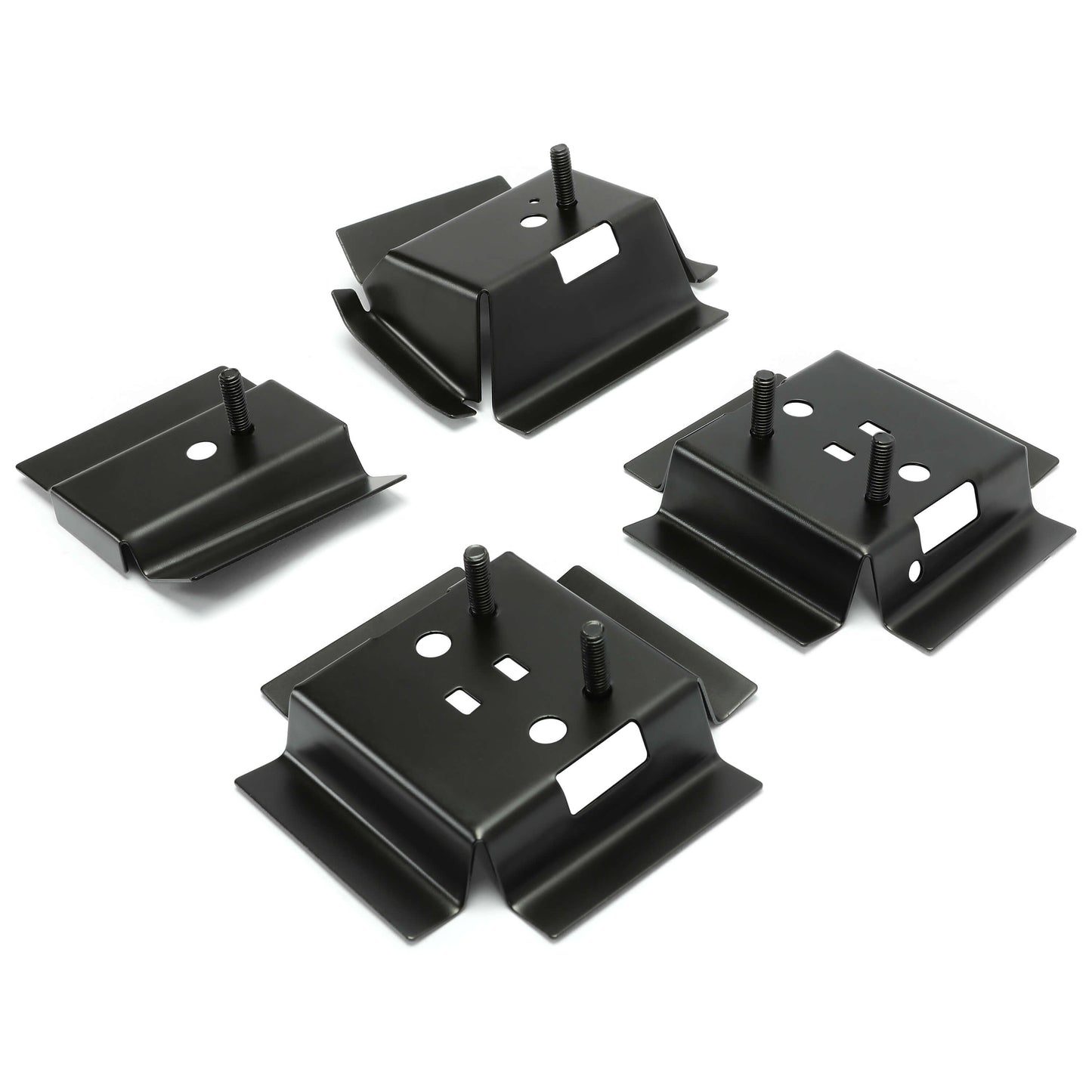 Bucket Seat Rail Mounting Brackets Set of 4 For 1978-1988 G-body vehicle