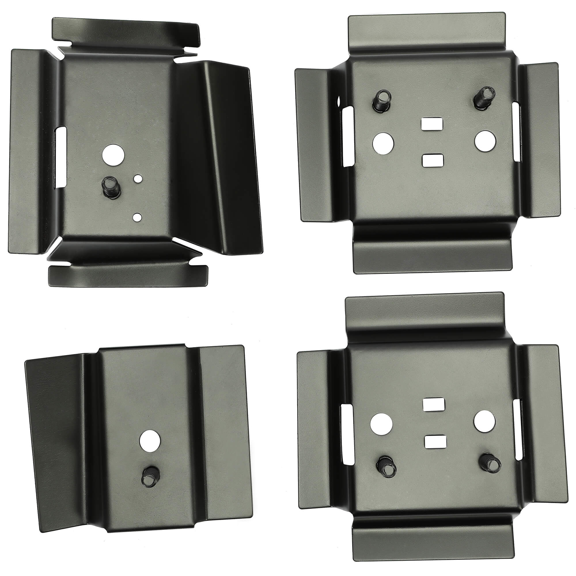 Bucket Seat Rail Mounting Brackets Set of 4 For 1978-1988 G-body vehicle