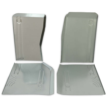 Floor Pans Combo Kit For 1984 - 2001 Cherokee,Wagoneer & Comanche Front & Rear