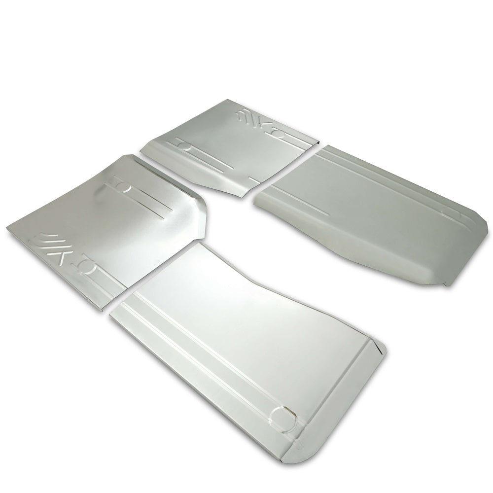 Floor Pans Combo Kit For 1984 - 2001 Cherokee,Wagoneer & Comanche Front & Rear