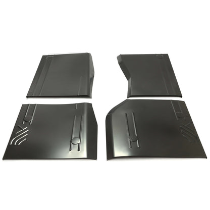 Front & Rear Floor Pans Combo Kit For 1984 - 2001 Cherokee,Wagoneer & Comanche