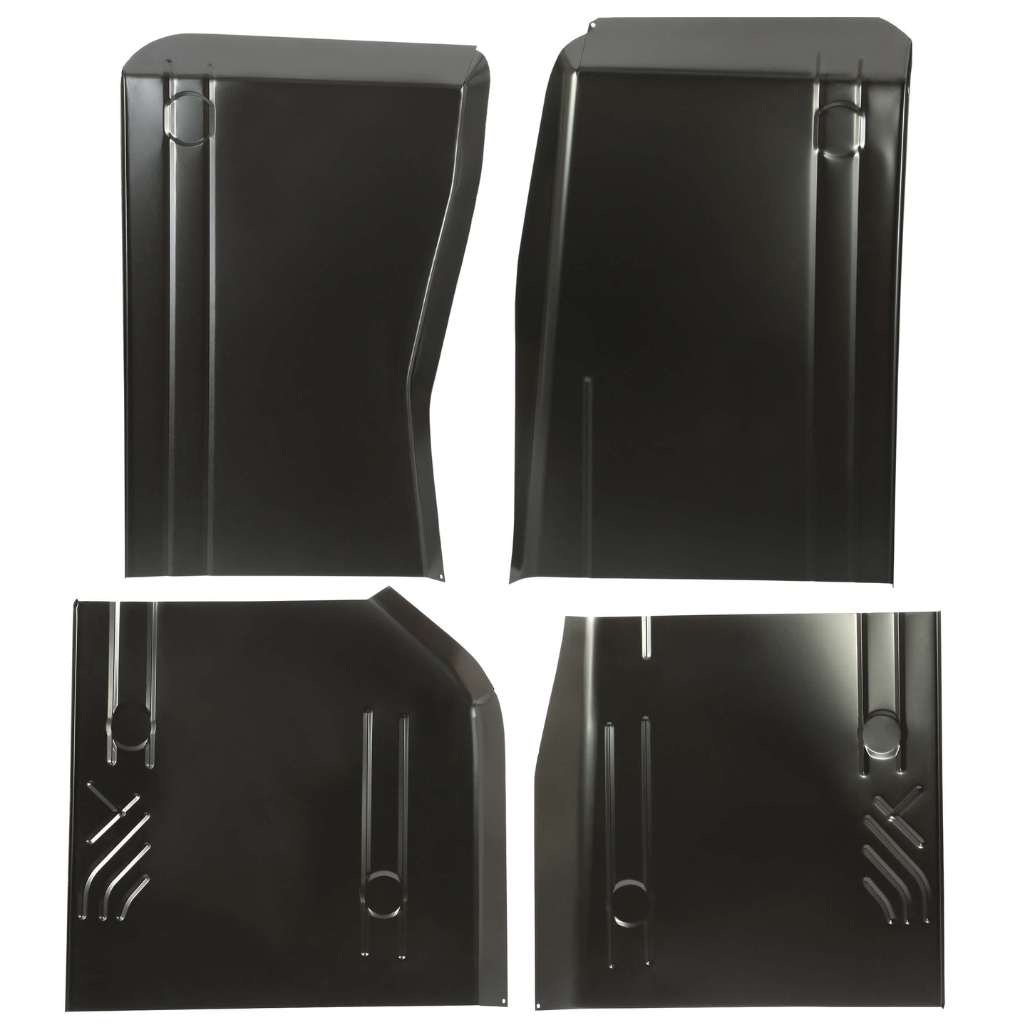 Front & Rear Floor Pans Combo Kit For 1984 - 2001 Cherokee,Wagoneer & Comanche