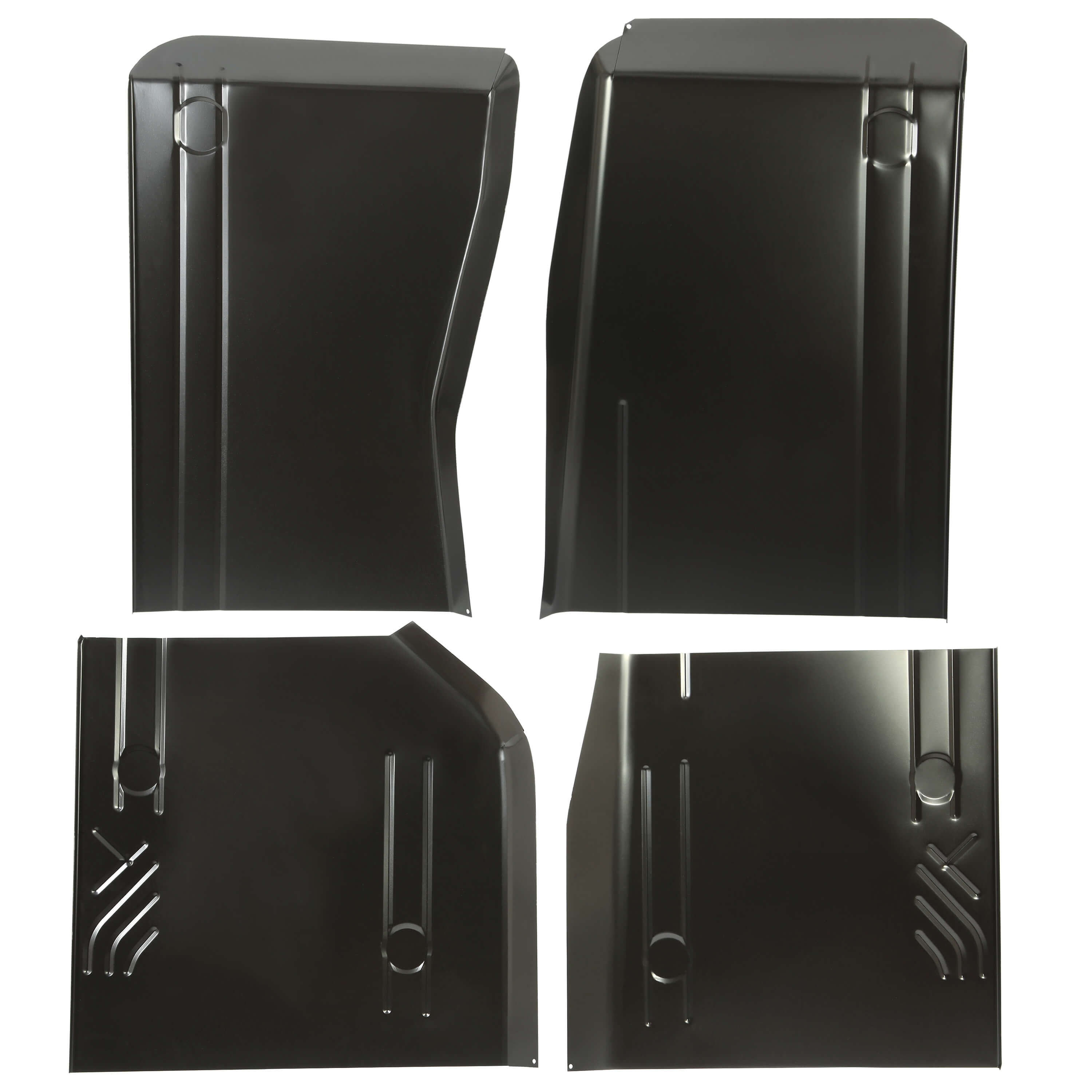Front & Rear Floor Pans Combo Kit For 1984 - 2001 Cherokee,Wagoneer & Comanche