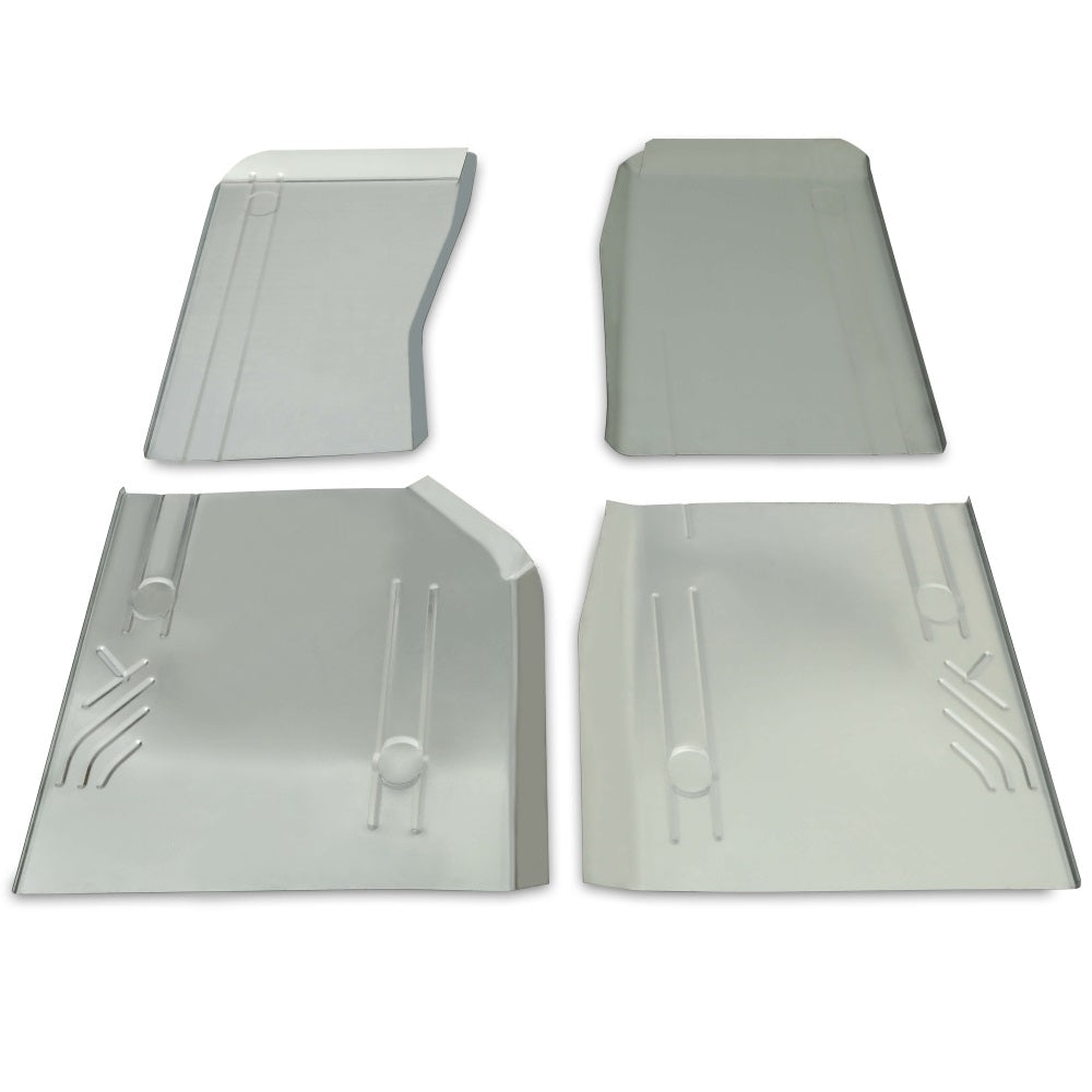 Floor Pans Combo Kit For 1984 - 2001 Cherokee,Wagoneer & Comanche Front & Rear